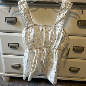 Floral Baby doll top